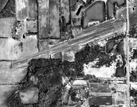 Lapeer Dragway - Aerial Photo (newer photo)